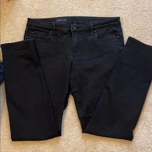 KFTK Diana Skinny GUC black jeans 12